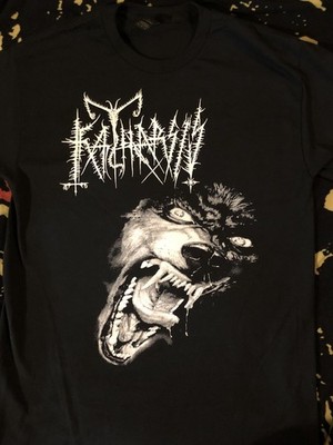 KATHARSIS SHIRT wolf bathory darkthrone black metal