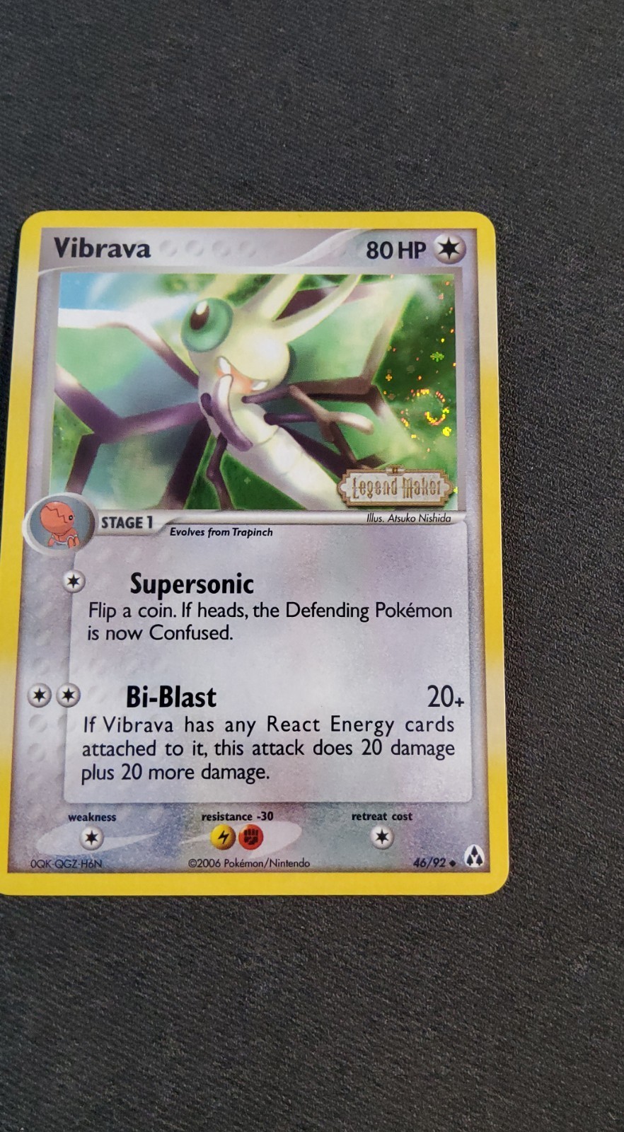 Vibrava 46/92 EX Legend Maker Reverse Holo
