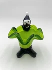 Murano Style Glass Clown Candy Dish/Ashtray, Italy in MINT Condition