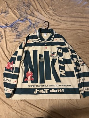 New Nike Cactus Plant Flea Market CPFM Long Sleeve Polo Rugby