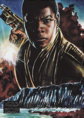 2018 Topps Star Wars Galaxy Legends #C5 Finn