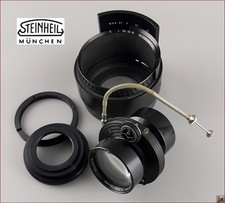 Objectif Steinheil München Oscillo-Quinon 1,9/75mm Obturateur AGC Prontor-Press