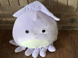 Squishmallows Stacy Squid Plush Toy Medium 14-16inch Purple