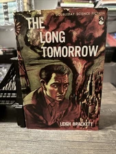 1955 Antique The Long Tomorrow By Leigh Blackett Collectible HC Decor Book