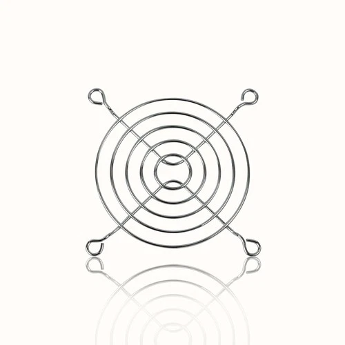 ARCTIC Fan Grill 80 mm Lüfter Abdeckung Gitter Staubschutz Chrom silber PC