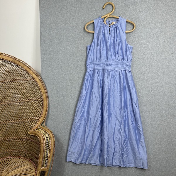 Sussan Dress Maxi Blue Size 10 S A Line Cottage Cocktail Party Occasion