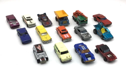 Vintage Hot Wheels 1960s (Lot of 15) Toy Cars & Vehicles - Loose