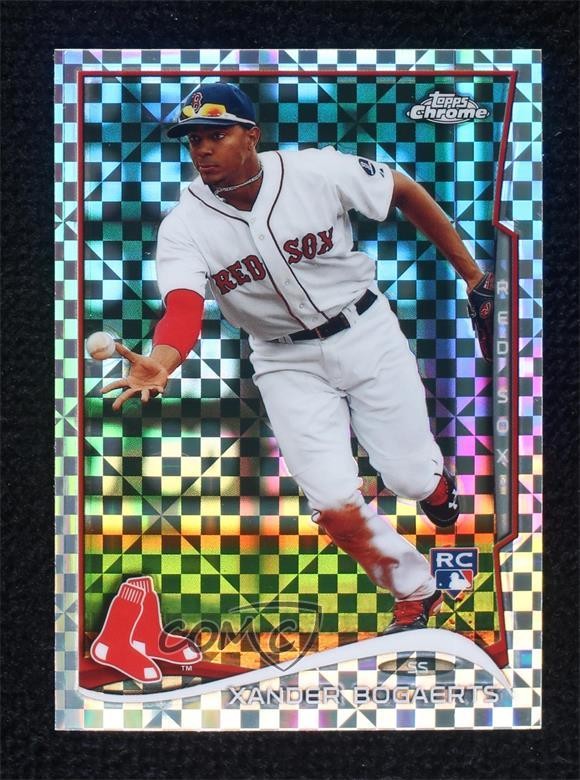 2014 Topps Chrome X-Fractor Xander Bogaerts #25 09gu