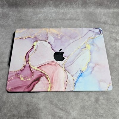 Ausmix Hartschalenkoffer Marmor Rosa für MacBook Pro 14'' M1 M2 M3 - lesen
