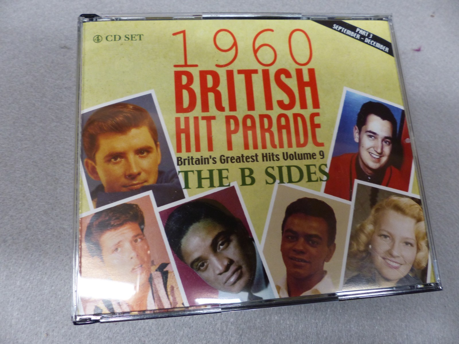 Various - 1960 British Hit Parade - Britain's Greatest Hits Volume 9 - 4CD set -