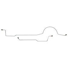 Brake Lines Rear Axle 8-34 Tubes 316 1970-73 Challenger Cuda Oe Steel 2pc Brake Lines Rear Axle 8-34 Tubes 316 1970-73 Challenger Cuda Oe Steel 2pc