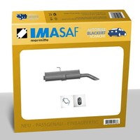 Imasaf ESD Auspuff Endtopf für Peugeot 306 Break 1.9 D/2.0 HDI 55/66KW