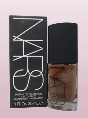 NARS SHEER GLOW FOUNDATION DARK 5 ZAMBIE #4881 NWB
