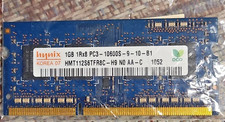 Hynix 1GB DDR3 SO-DIMM 204-Pin PC3-10600S RAM HMT112S6TFR8C-H9 NO AA-C
