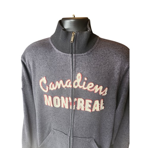 Chaqueta CCM Montreal Canadiens NHL Cremallera Completa Para Hombre Mediana De Colección Pro OK’d Hockey - Imagen 11 de 17
