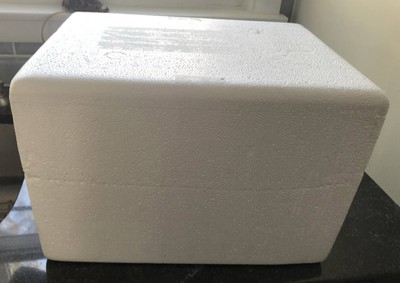 ProPak Styrofoam Insulated Cooler w/Cover in Original Shipping Box w/4 Gel Packs
