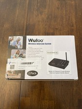 New Wuloo Wireless Home Intercom System 2 Pack Model: WL-666 With 1 Mile Range