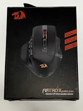 Redragon AATROX M811 MMO Gaming Mouse, 15 Programmable Buttons Wired RGB Mouse