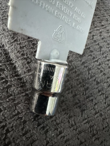 Sears Craftsman EE. UU. Nos 10 mm Zócalo Poco Profundo 12pt 3/8” Unidad 44302 Inv G - Imagen 5 de 7
