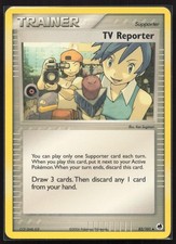 TV Reporter EX Dragon Frontiers 82/101 Uncommon Pokemon TCG Card NM