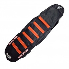 Guts Racing VS Seat Cover - KTM SX/SXF 125-450 16-18 SX250 17-18 - Black/Orange