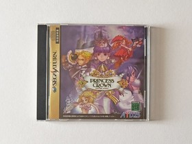 Sega Saturn Princess Crown w/Spine SS Atlus Action RPG Game Japan JP