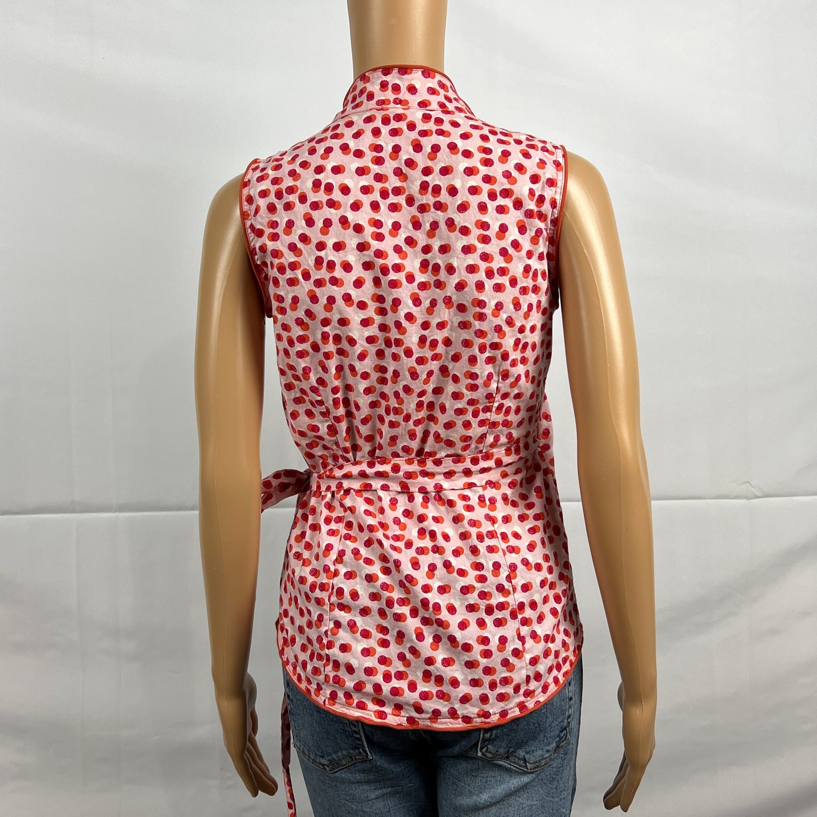 Aller Simplement SMALL MEDIUM Pink Red Orange Dot… - image 7