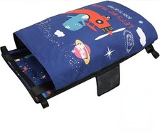 Toddler Airplane Bed, Kids Airplane Seat Extender Travel Bed with Quilt 30x17.3"