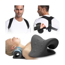 Neck Stretcher Posture Corrector for Women and Men, Cervical Trac... Fast Ship