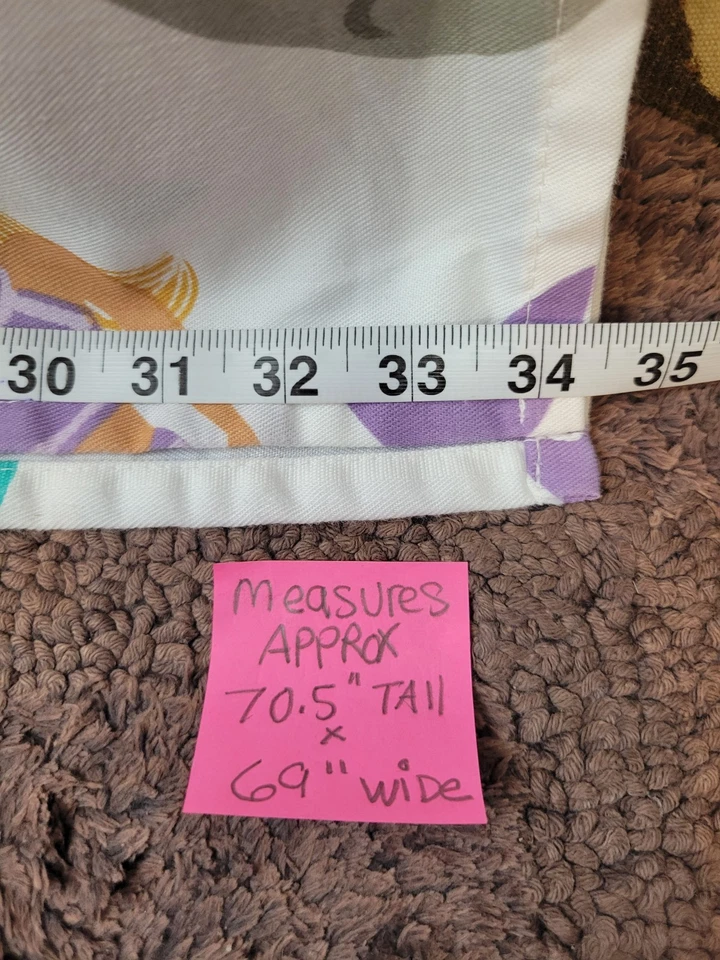 Cortina de ducha de tela Pillowfort "Sirenas" Foto 2 de 3