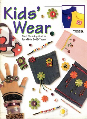 Kids' Wear Cool Clothing Crafts for Girls 8-13 Years Leaflet 1908 NOS
