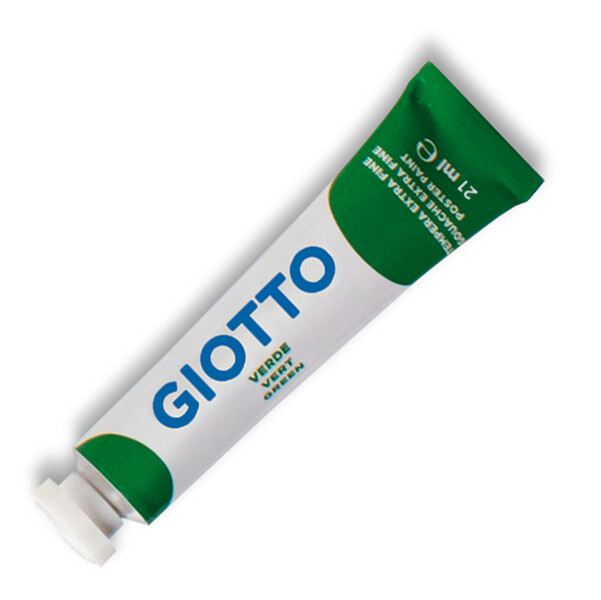 TEMPERA IN TUBETTO GIOTTO 21 ML. VERDE FILA
