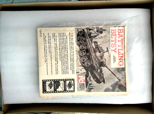 ITC-Battling Betsy Motorized Tank,fires shells-partial assy-#3669-1 issue-Read - 第 9/13 張圖片