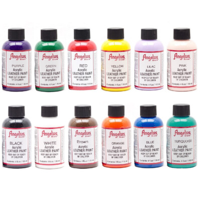 ANGELUS KIT 12 FARBEN 118 ml - KIT 2 (KITANGELUS12x118mlKIT2)