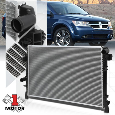 Aluminum Core Radiator OE Replacement for 09-16 Dodge Journey 2.4 3.5 3.6 I4 V6