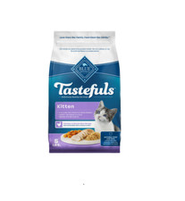 Blue Buffalo Tastefuls Natural Kitten Dry Cat Food, Chicken and Brown Rice 5LBS 3.80 per pound