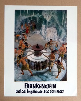 FRANKENSTEIN und die Ungeheuer aus dem Meer AUSHANGFOTO #C Ger LC Toho J. FUKUDA