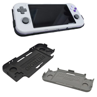 New Retroid Pocket 3+Reversible Grip Case Protective PLA+Shell Case Retroid Grip