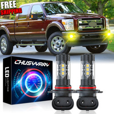 3000K Yellow LED 9140 9145 Fog Light Bulbs for Ford F150 F150 2002-2019