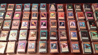 1000 YUGIOH CARDS PREMIUM COLLECTION ULTIMATE LOT W/ 50 HOLO FOILS & RARES!