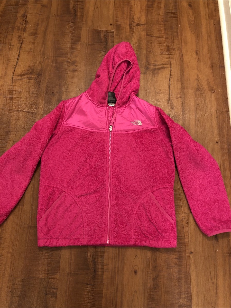 The North Face Girls Denali Jacket Pink GUC Size XL 18 | eBay