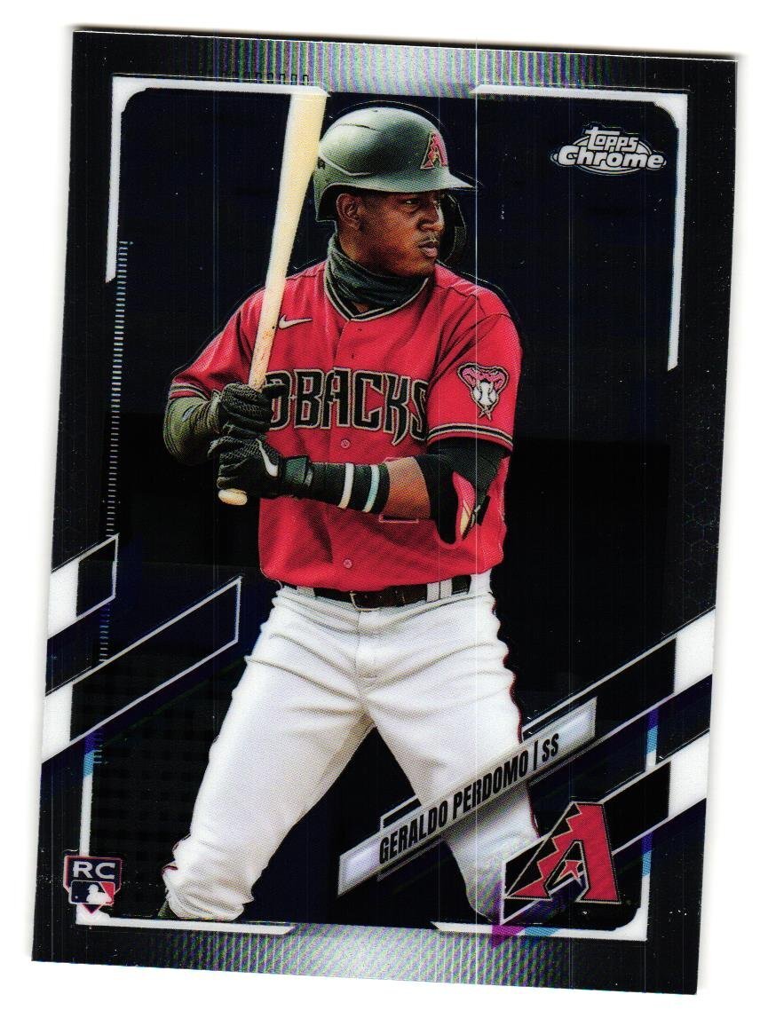 2021 Topps Chrome Update # USC66 Geraldo Perdomo Arizona Diamondbacks