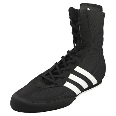 adidas Box Hog 2 Mens Boxing Shoes in Black White - 13.5 US