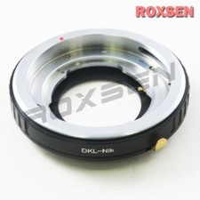 Voigtlander Retina DKL lens To Nikon F Adapter D500 D5 Df D7500 D5500 D850 D610