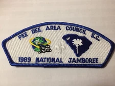 MINT 1989 JSP Pee Dee Area Council South Carolina Blue Border