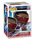 MARVEL FUNKO POP! CAPTAIN AMERICA (SAM WILSON) (FLYING)