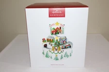 2024 Hallmark NORTH POLE VILLAGE Table Top Decoration Light Sound Motion NEW