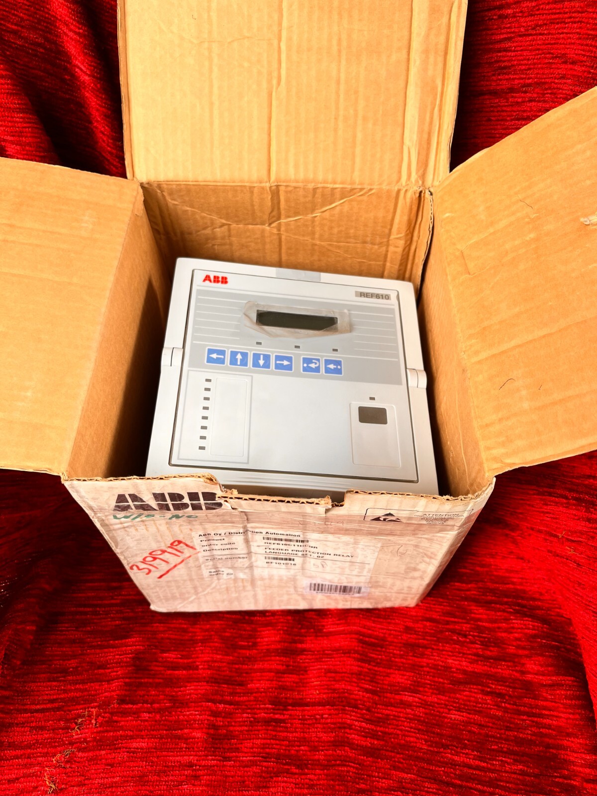 ABB REF610 FEEDER PROTECTION RELAY C11HCNR02 / ABB REF 610 C11HCNR02 / ABB RELAY