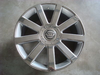 Einzelstück ATP Razze Eleganz 8,5x19 5x112 ET50 Edelstahl / RIEGER-Tuning