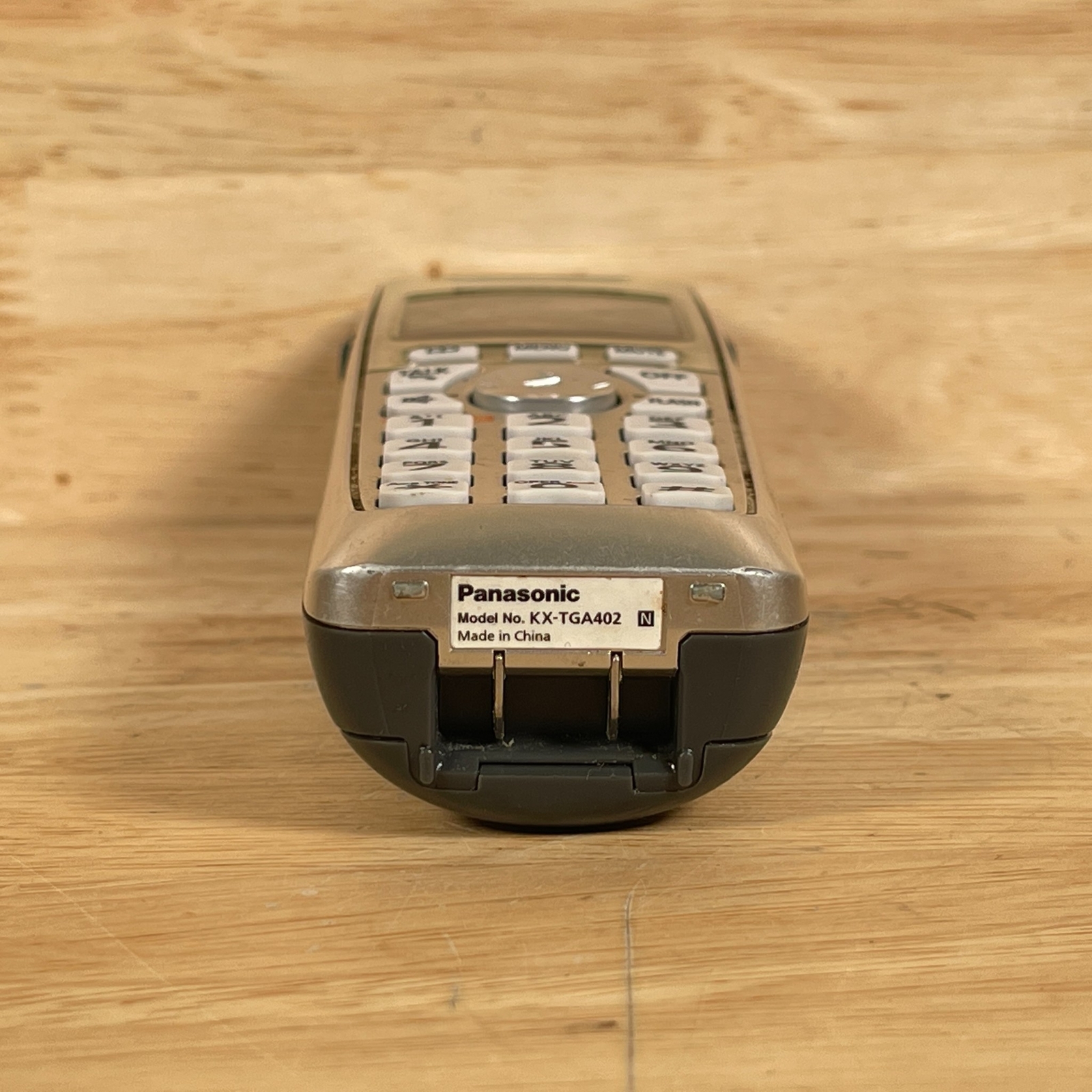 Panasonic KXTGA402 Silver 1.8" LCD Display Dect 6.0 Cordless Expansion